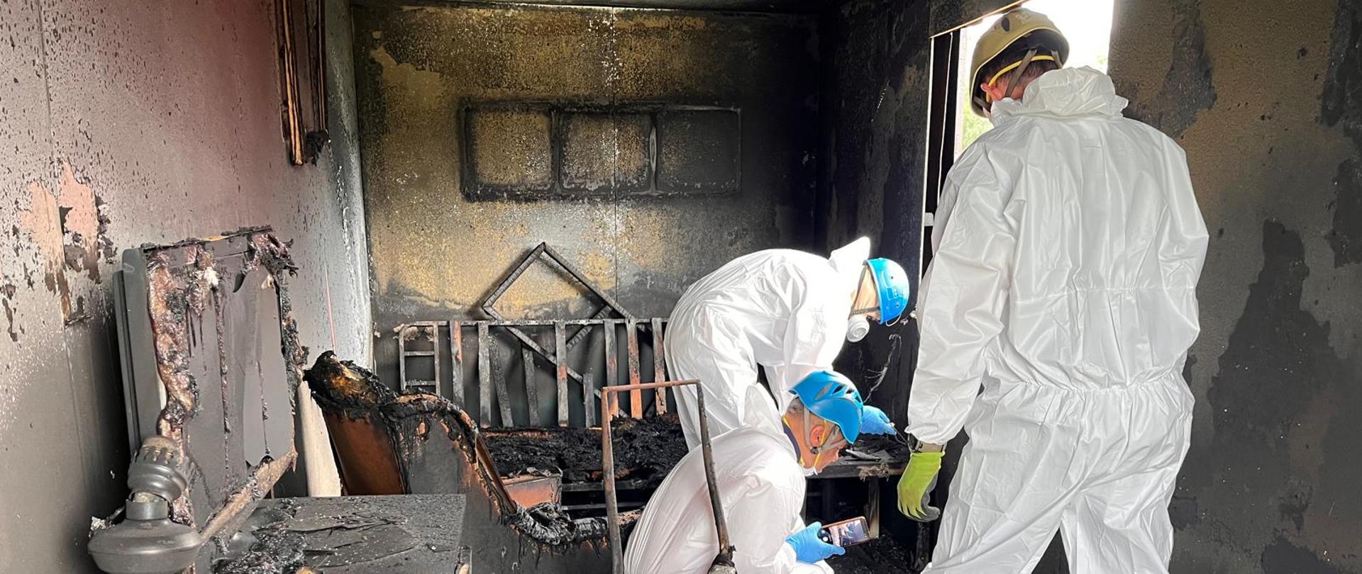 Warsztaty z dochodzeń popożarowych