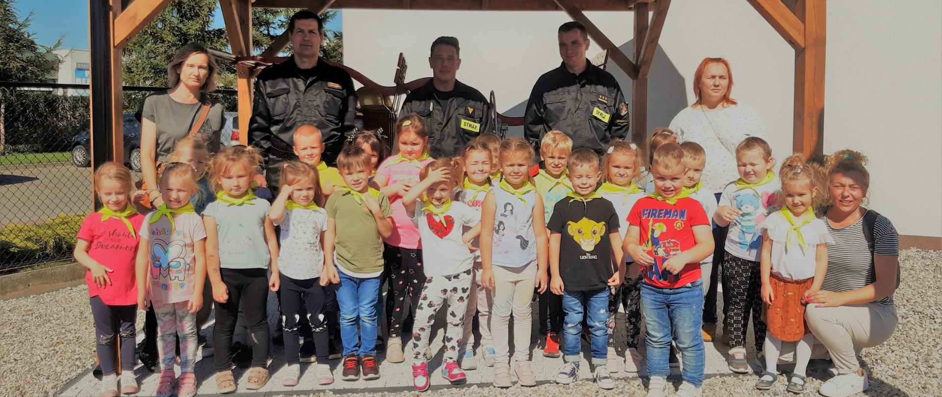 „Mali odkrywcy” z Janikowa w KP PSP Inowrocław