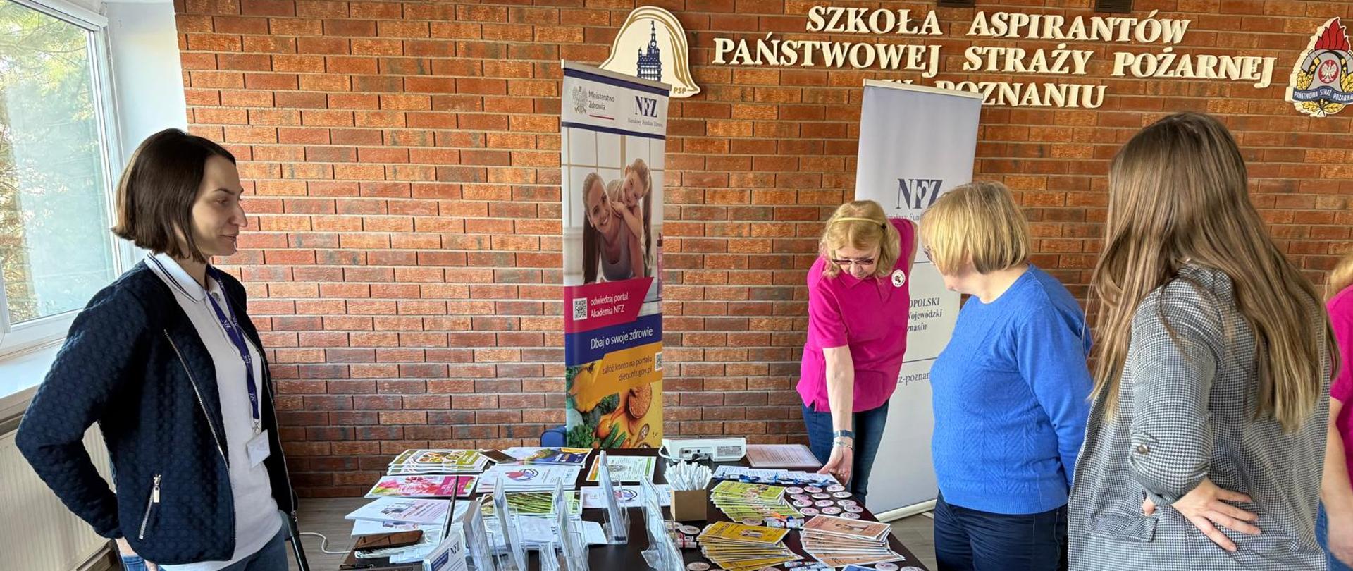 Wydarzenie poświęcone profilaktyce zdrowotnej z okazji Dnia Kobiet w SA PSP Poznań