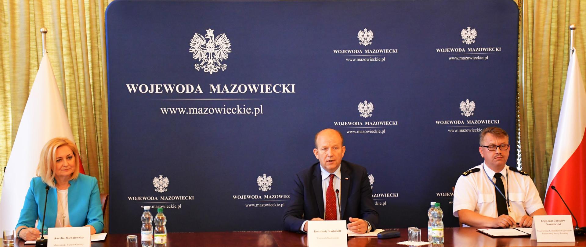 Konferencja prasowa - Bezpieczne wakacje 2020