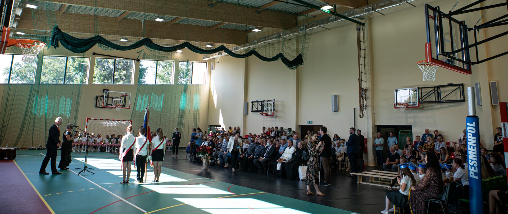 Uroczystość otwarcia nowoczesnej hali sportowej w Gminie Żytno