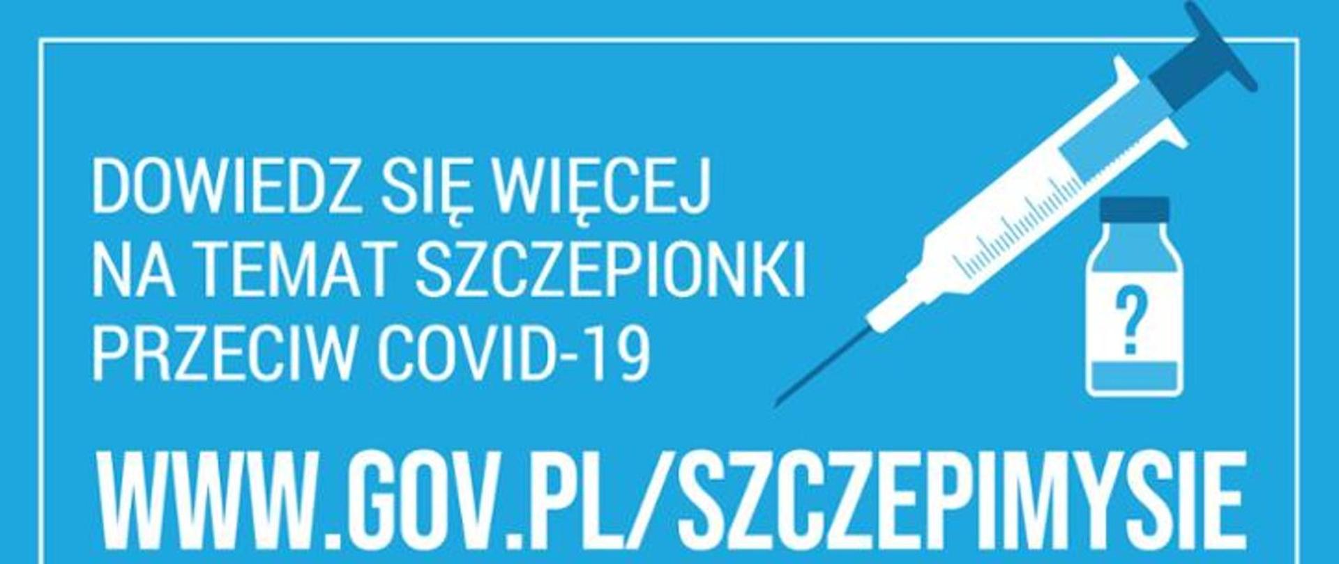 #SZCZEPIMYSIĘ - INFORMACJE O SZCZEPIENIACH I NARODOWYM PROGRAMIE SZCZEPIEŃ