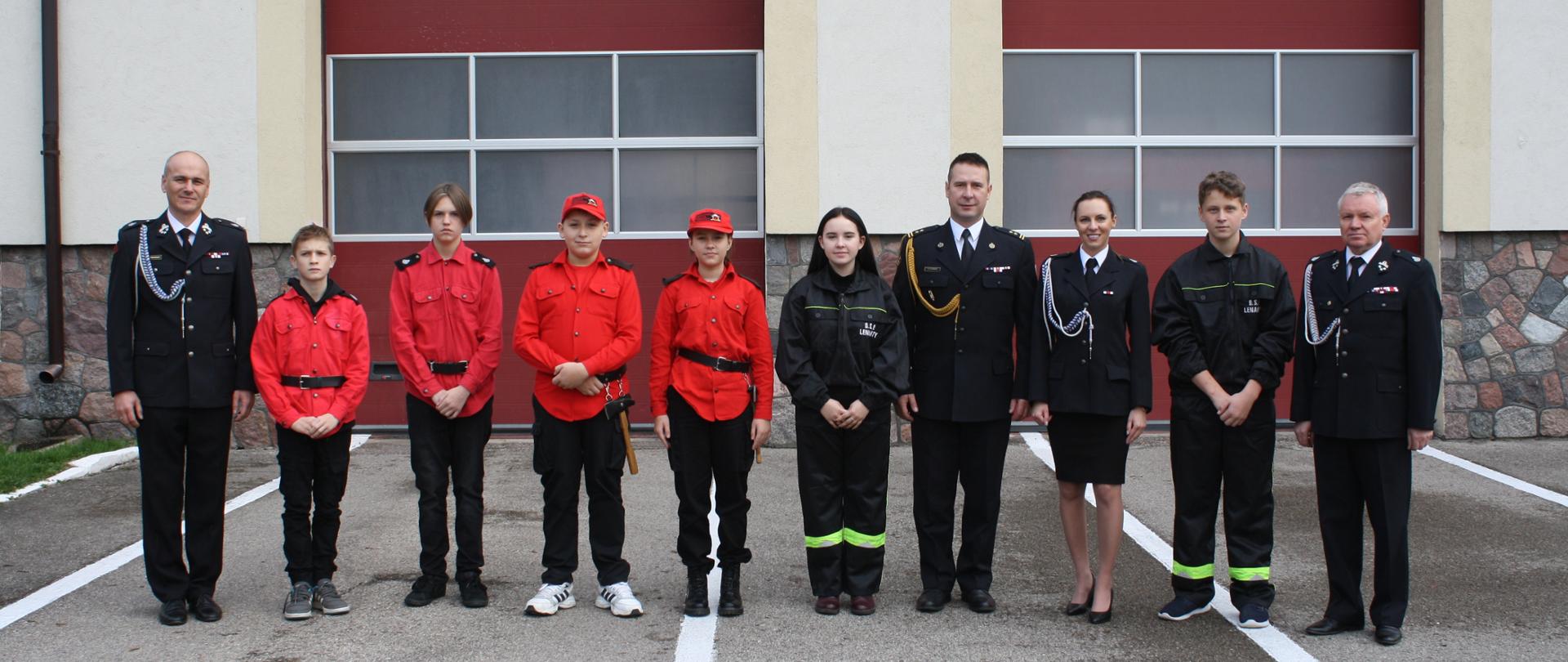 Wręczenie promes Młodzieżowym Drużynom Pożarniczym