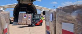 Transport drugiej transzy polskiej pomocy humanitarnej do Libanu