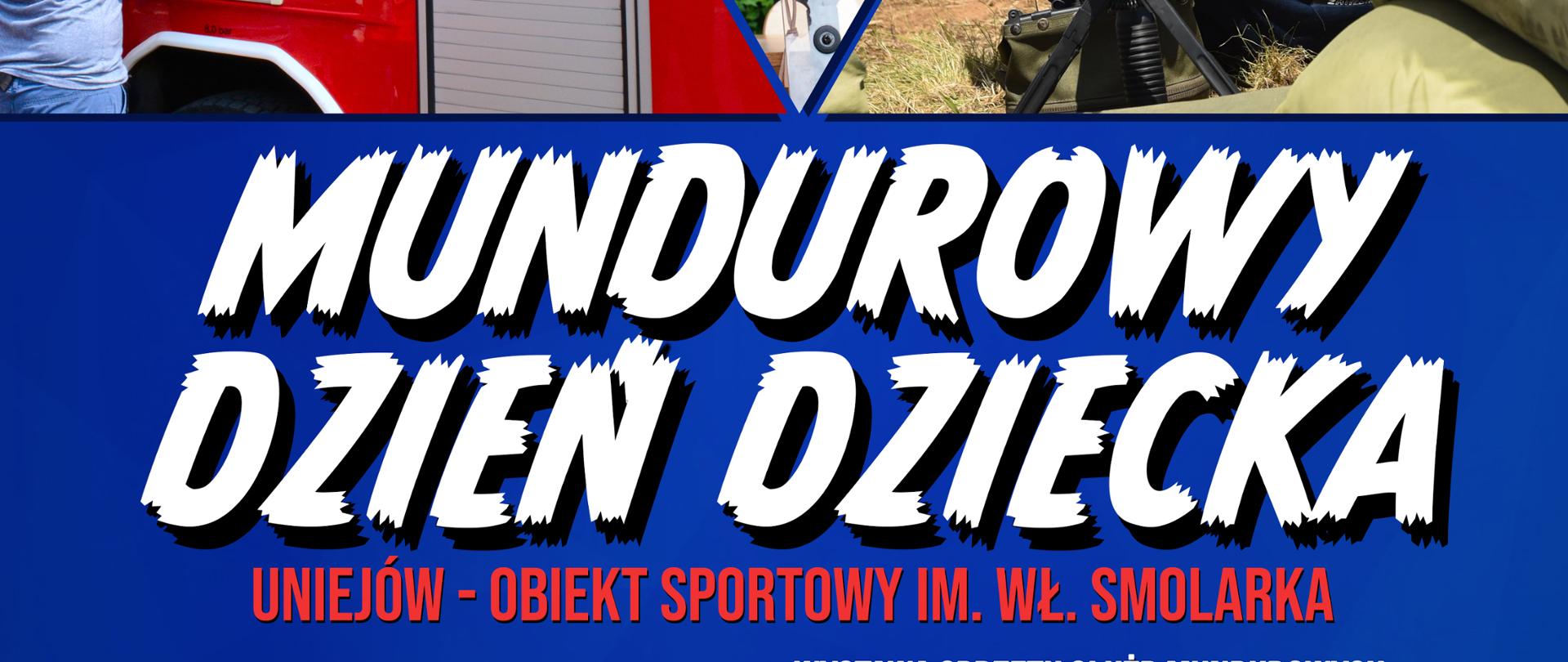 Plakat_Mundurowy_Dzień_Dziecka_Uniejów_2023