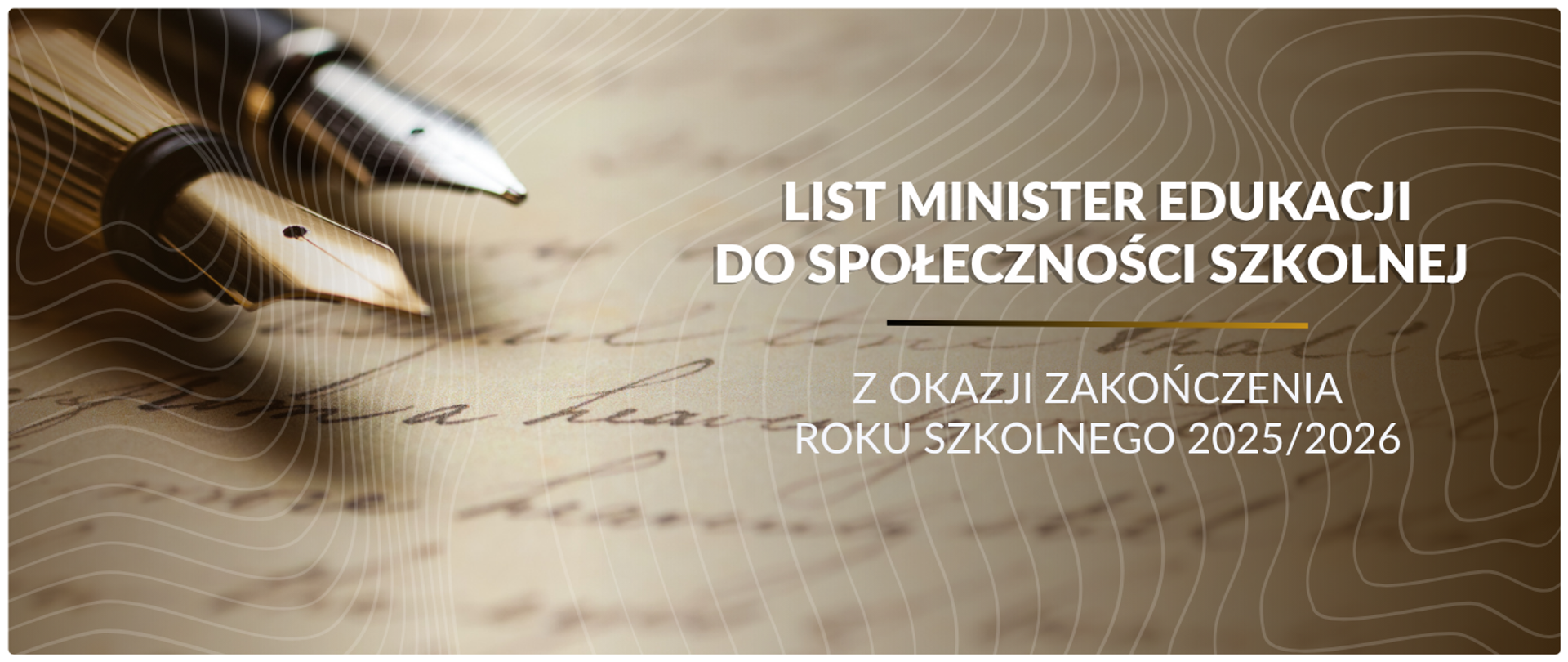 Minister Edukacji podsumowała rok szkolny 2025/2026 w liście do społeczności szkolnej.