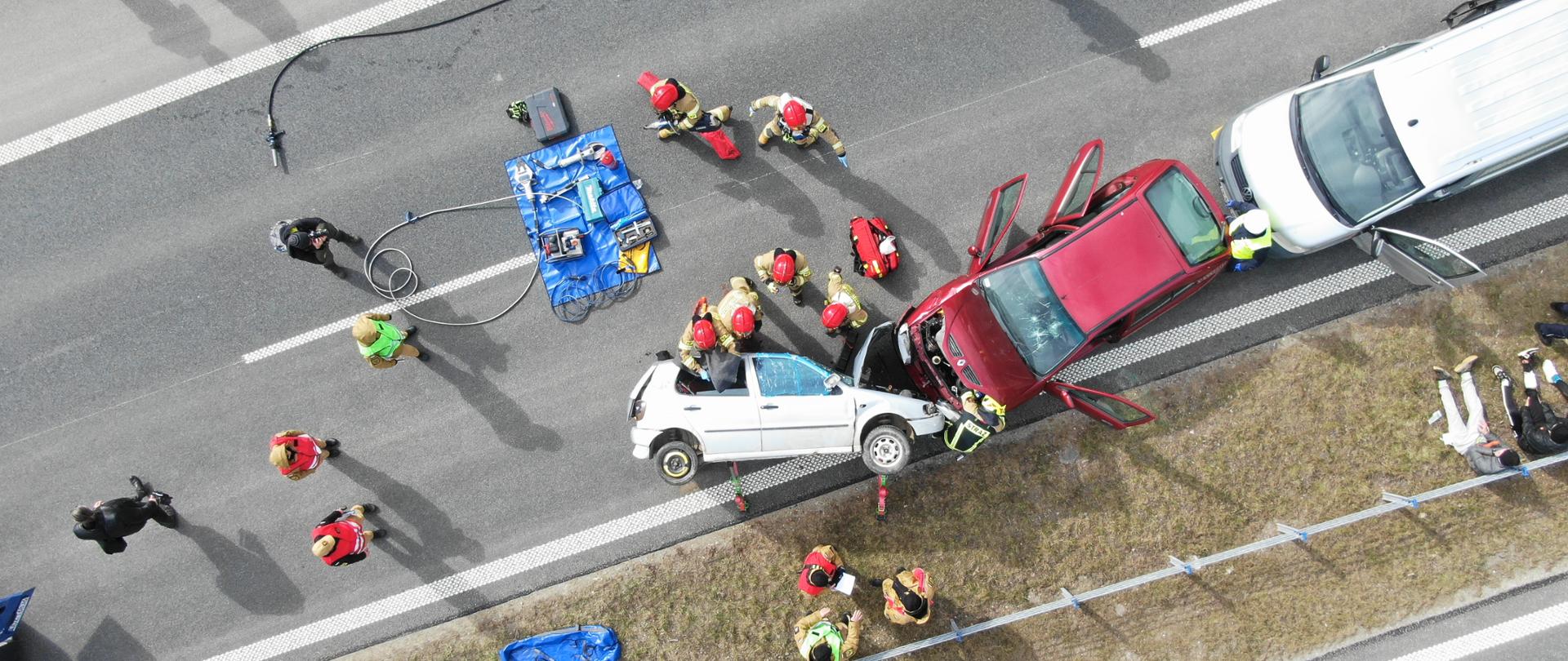 ćwiczenia służb ratowniczych - TUNEL2025 - fot. Michał Soroko/GDDKIA