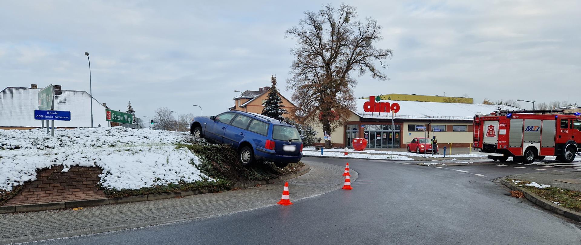 Wypadek - Krzeszyce rondo