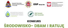 Plakat promujący konkurs.Na plakacie krótki opis konkursu oraz loga partnerów i sponsorów nagród.