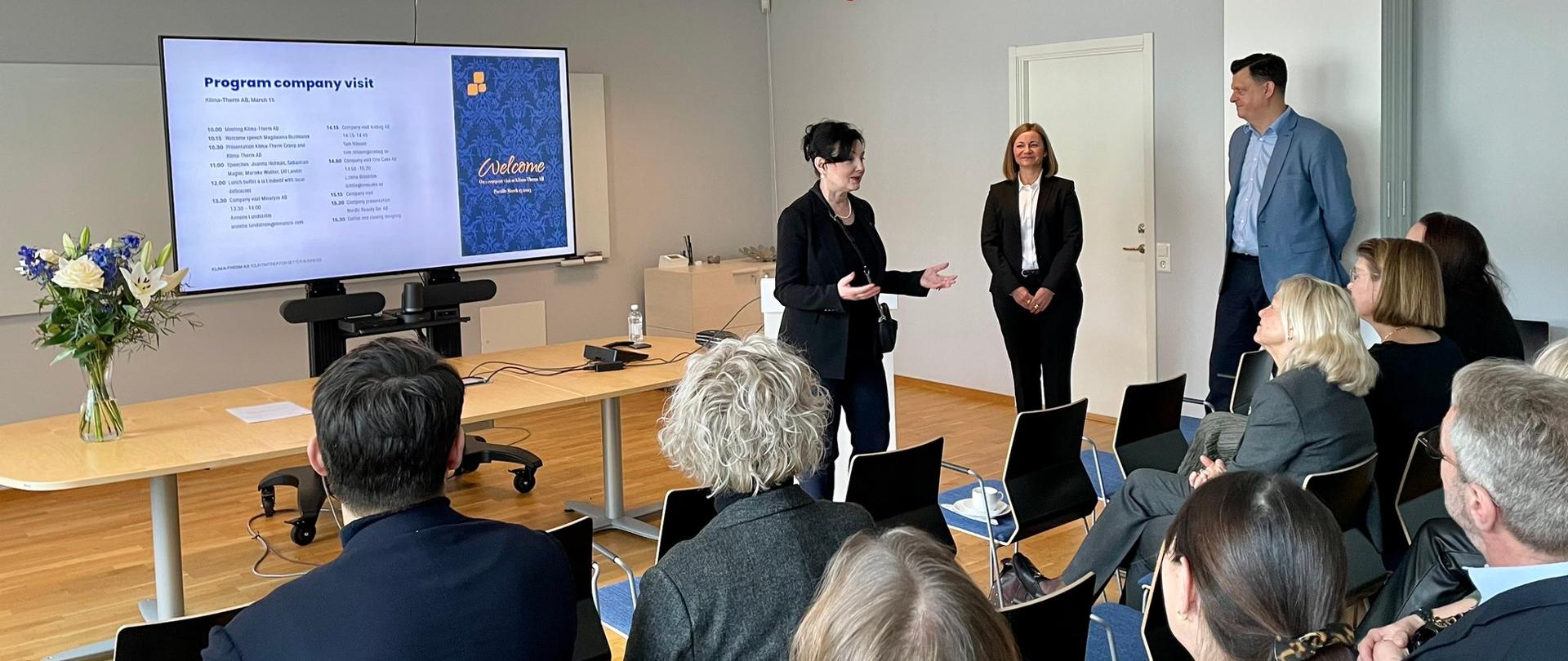 Ambasador Joanna Hofman z wizytą w Göteborgu