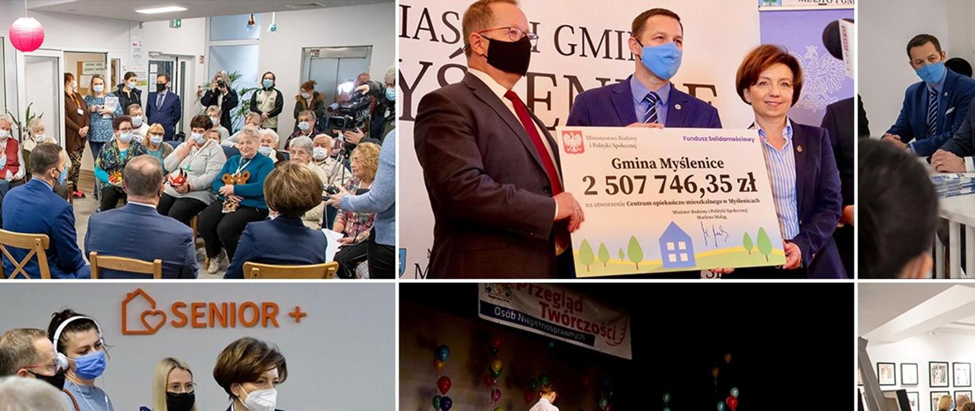 2,5 mln zł na budowę Centrum opiekuńczo-mieszkalnego w Myślenicach