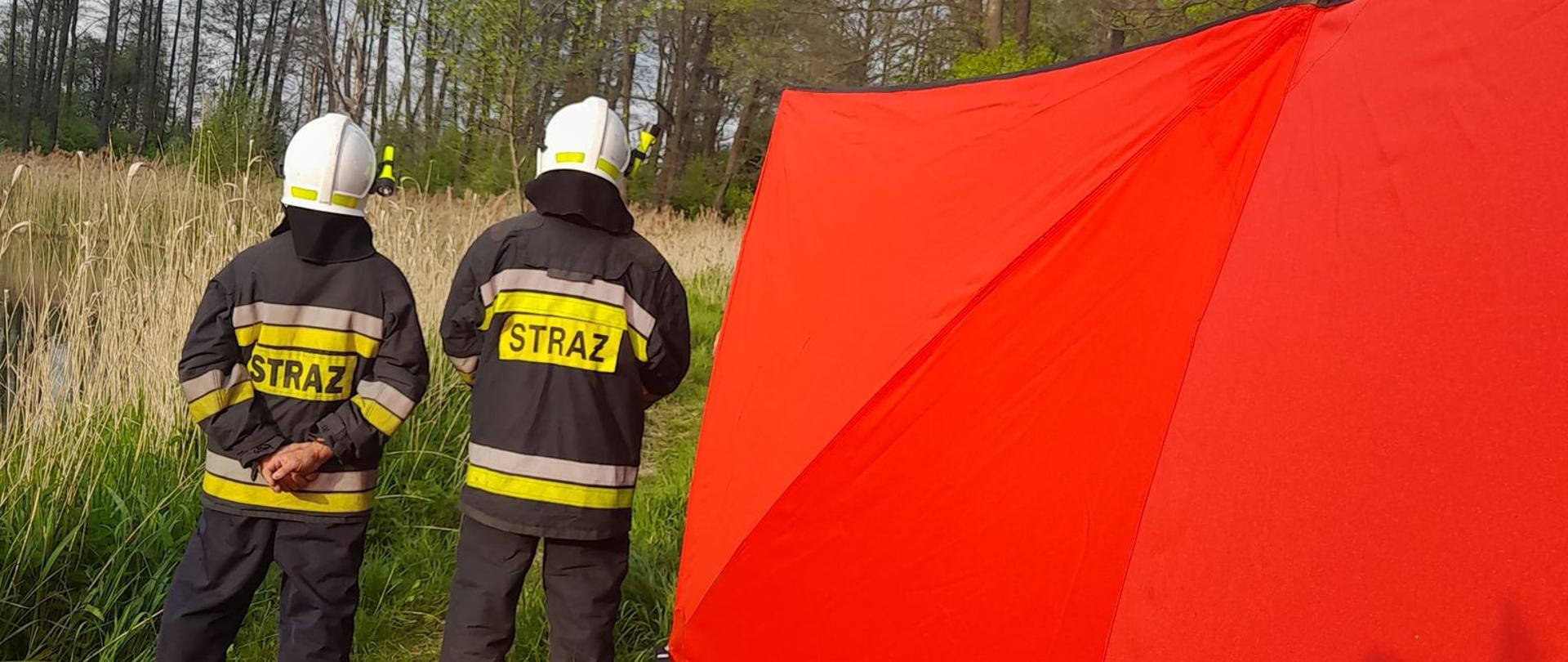 Dąbrowa Białostocka - utonięcie na stawie