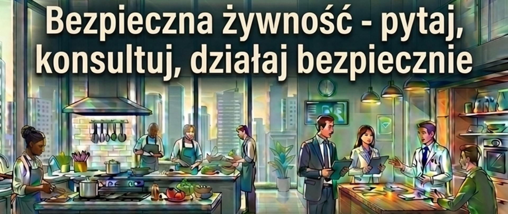 Bezpieczna żywność. Pytaj, konsultuj, działaj bezpiecznie