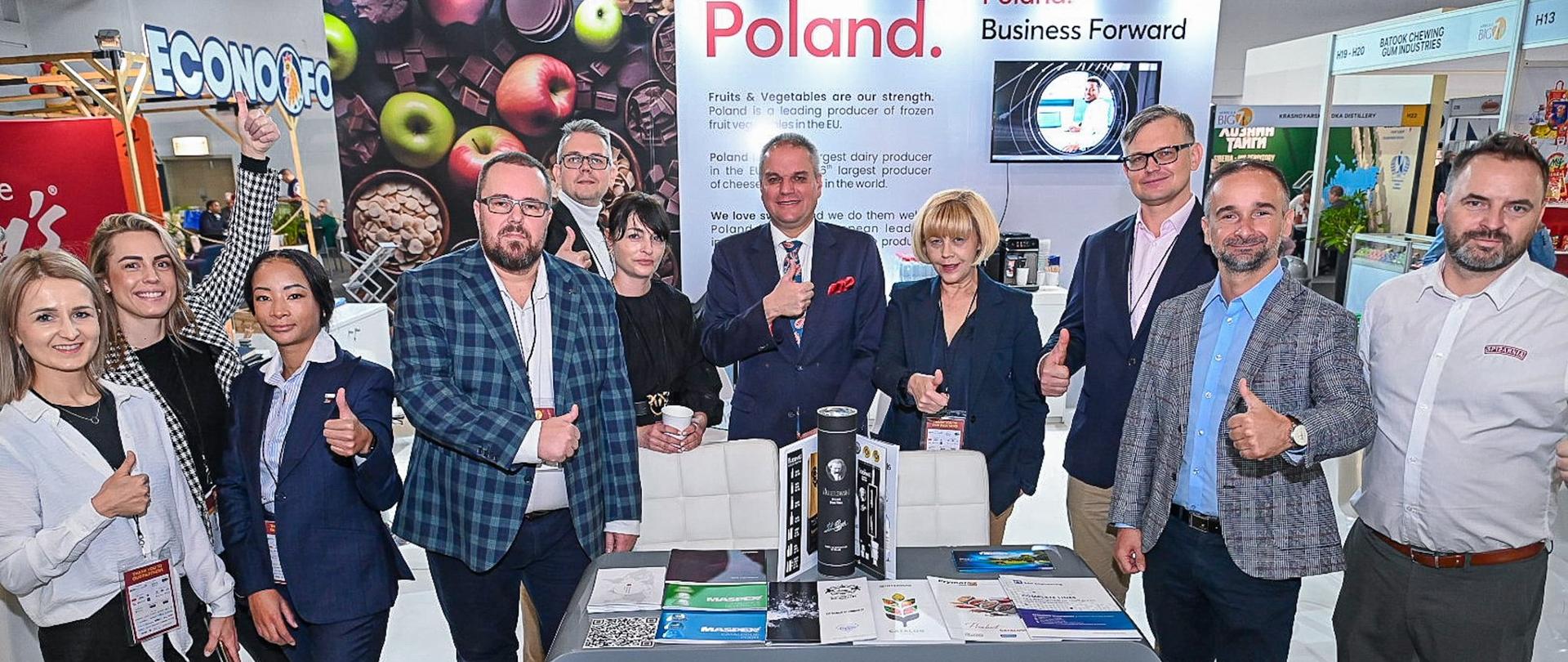 Stoisko Polskiej Agencji Inwestycji i Handlu (PAIH) na targach Africa’s Big 7 2024 w RPA