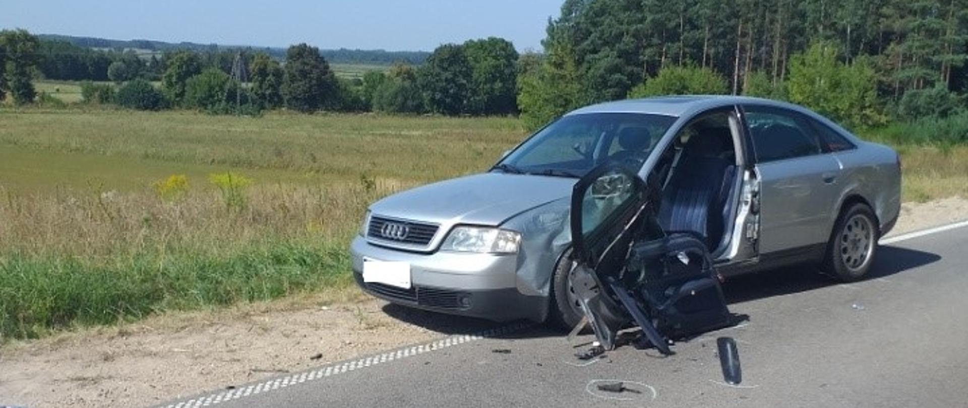 Kraśniany - tragiczny wypadek na DW 673