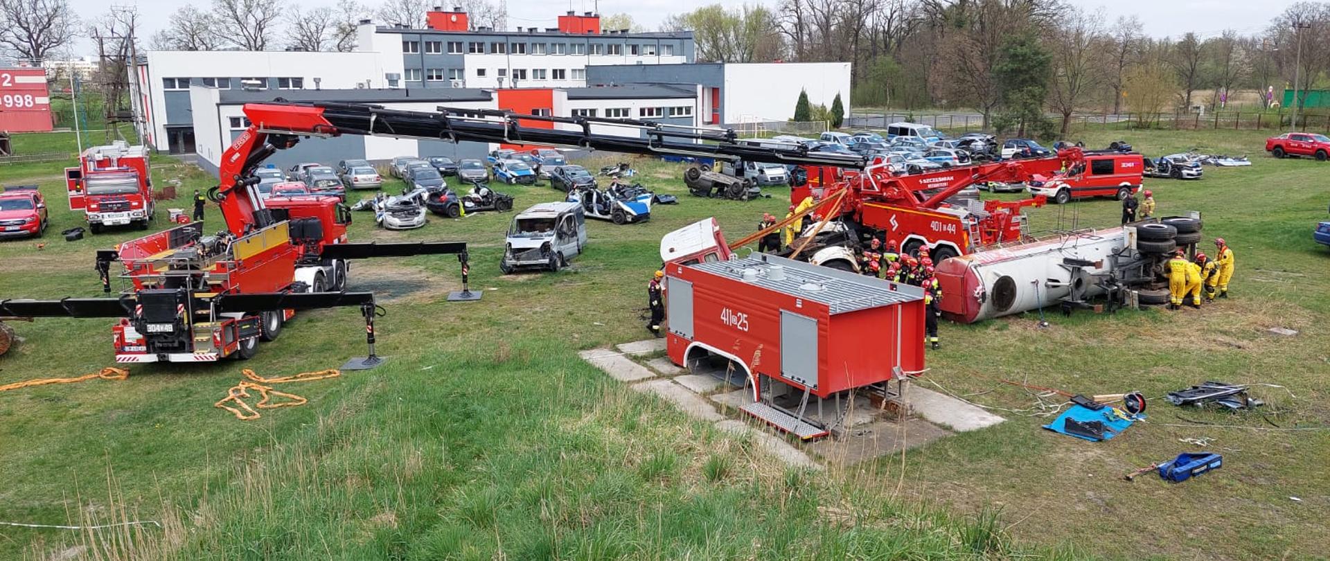 Ćwiczenia grup ratownictwa technicznego