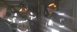 Szkolenie w ramach doskonalenia zawodowego dla strażaków z JRG 1