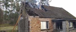 Pożar budynku mieszkalnego w miejscowości Piłka