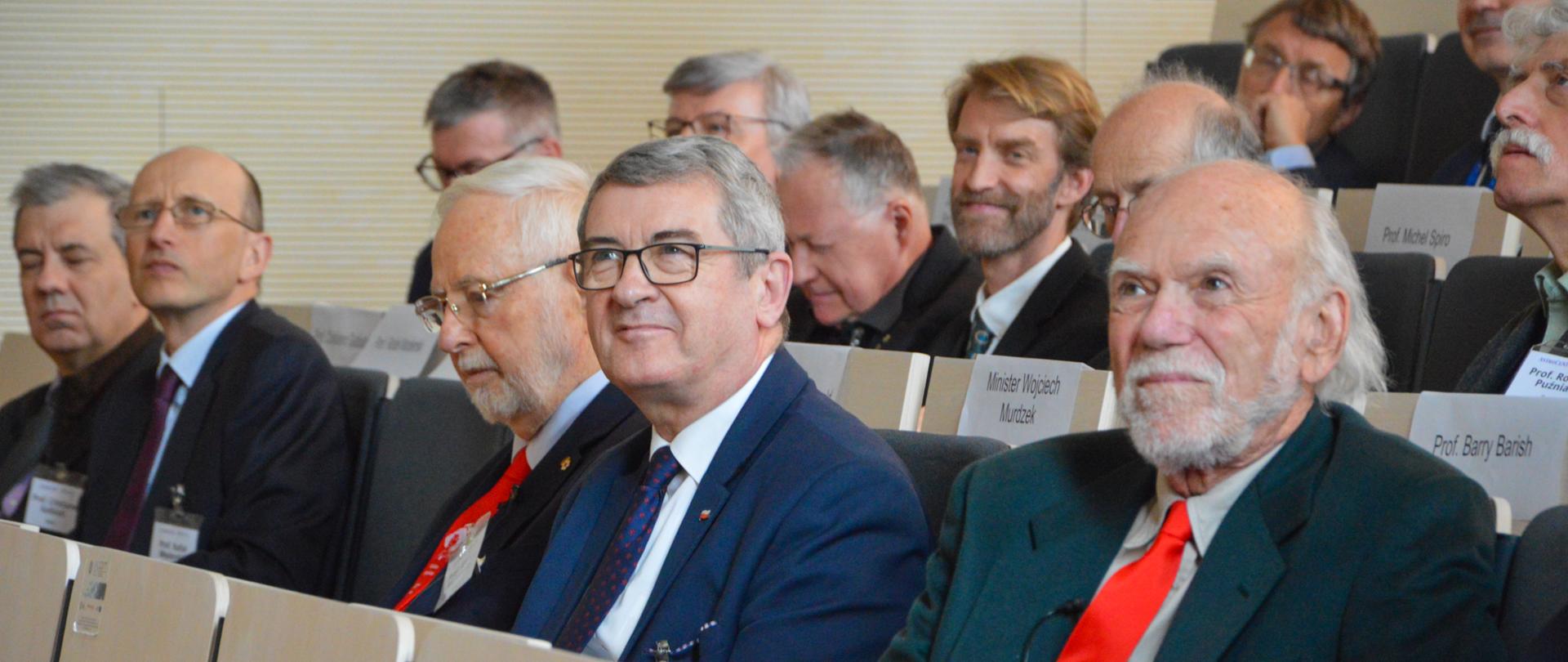 Wiceminister Wojciech Murdzek spotkał się z laureatami Nagrody Nobla w dziedzinie fizyki