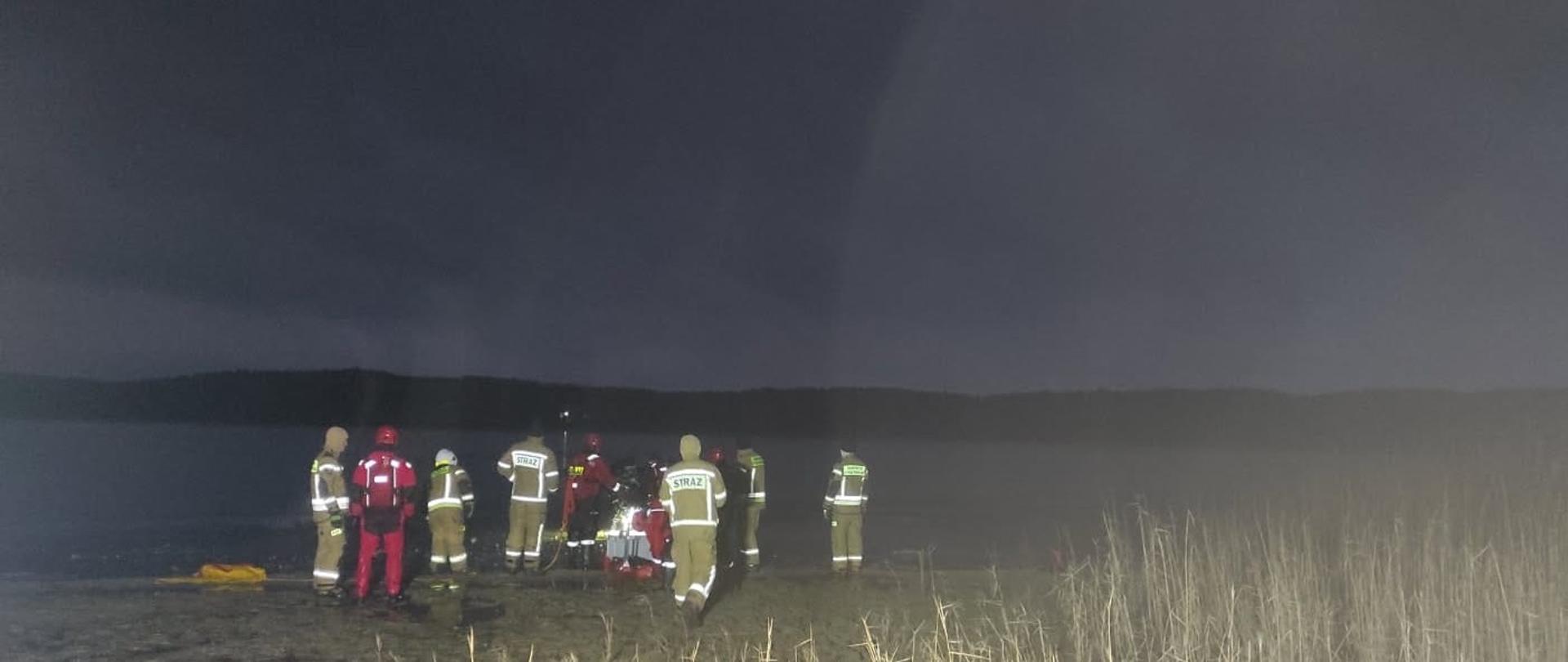 Tragiczny finał poszukiwań mężczyzny w miejscowości Brajniki.
