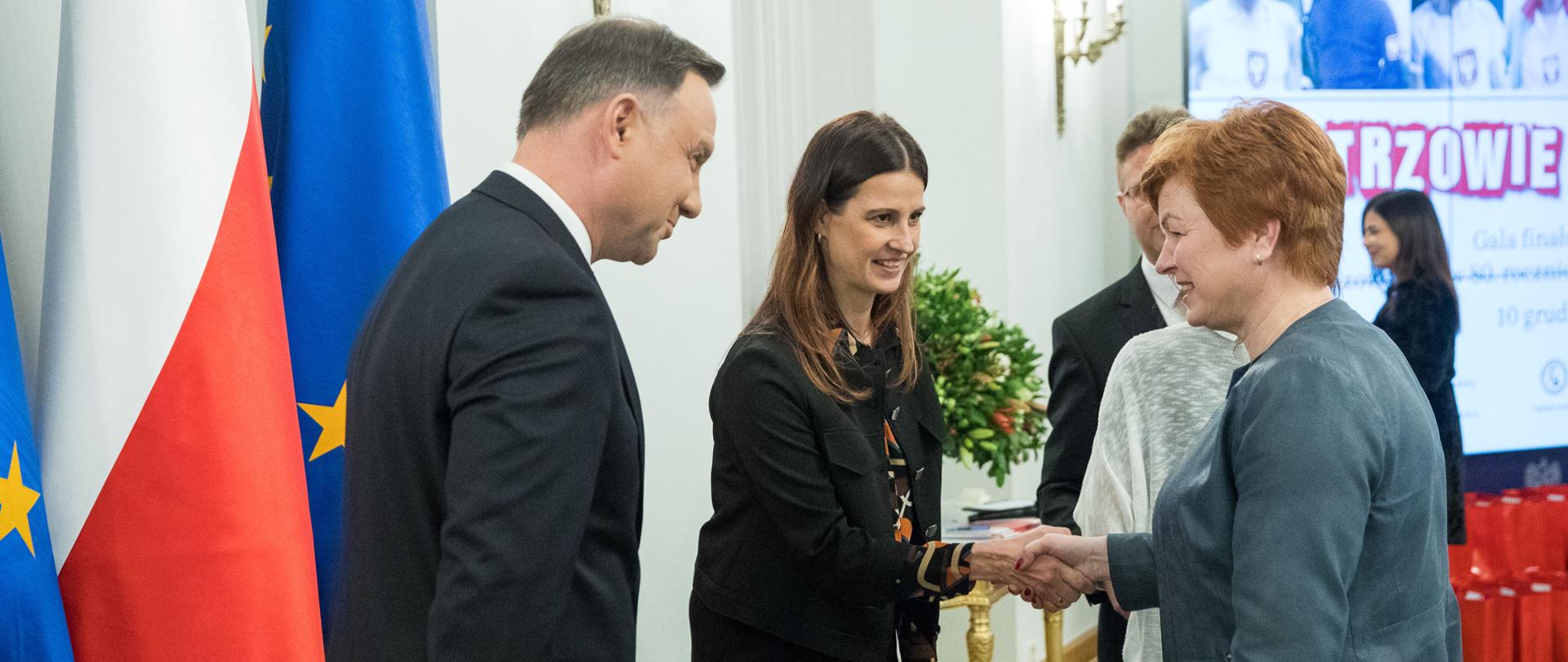 Mistrzowie i patrioci – konkurs pod patronatem Prezydenta RPAndrzeja Dudy fot. KPRP