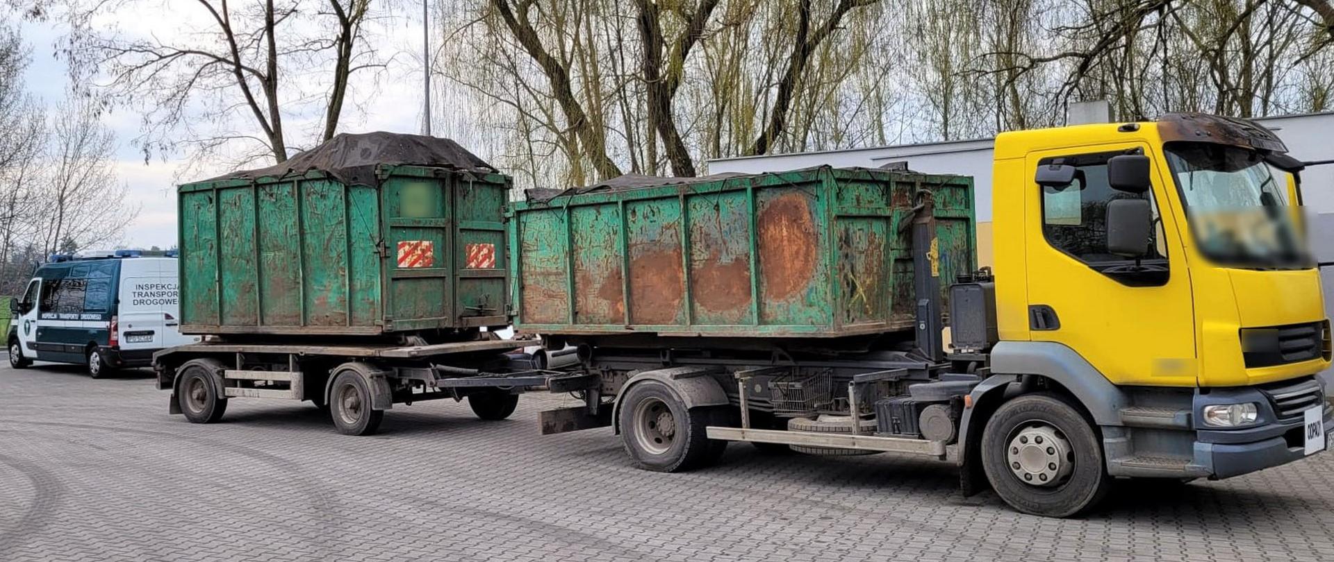 Zestaw pojazdów nie miał ważnych badań technicznych