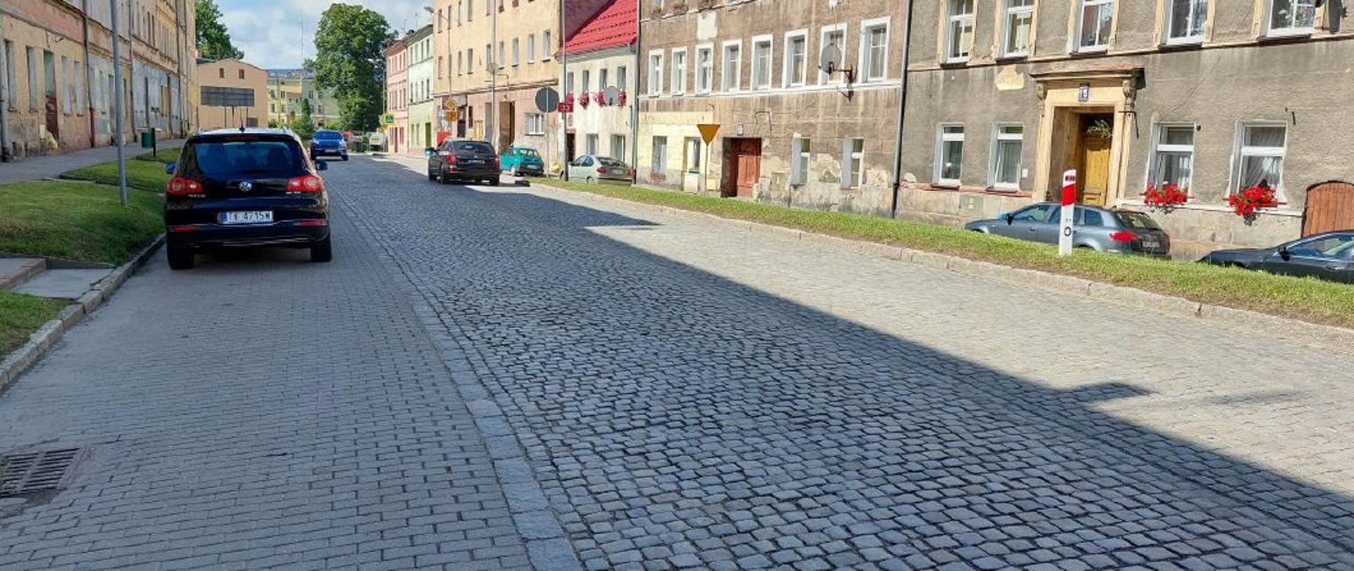 DK33 Międzylesie - remont kostki betonowej