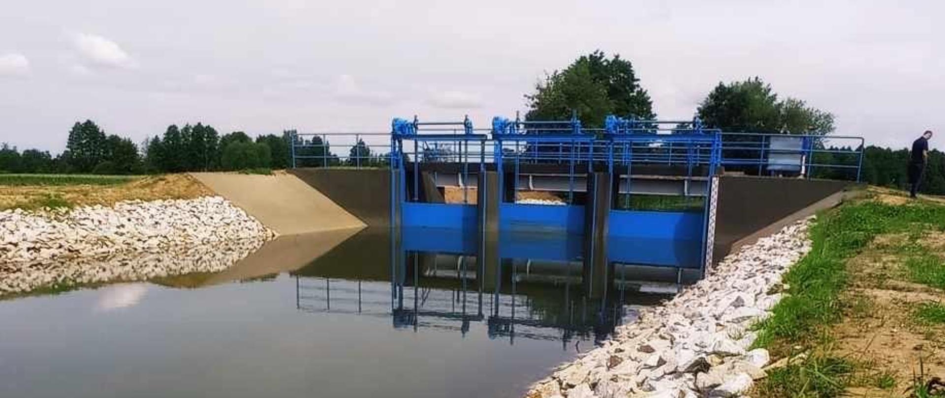 Wyremontowany jaz Bolesławiec