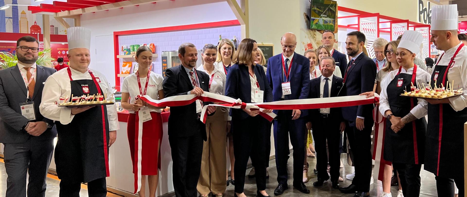 1. Otwarcie polskiego stoiska