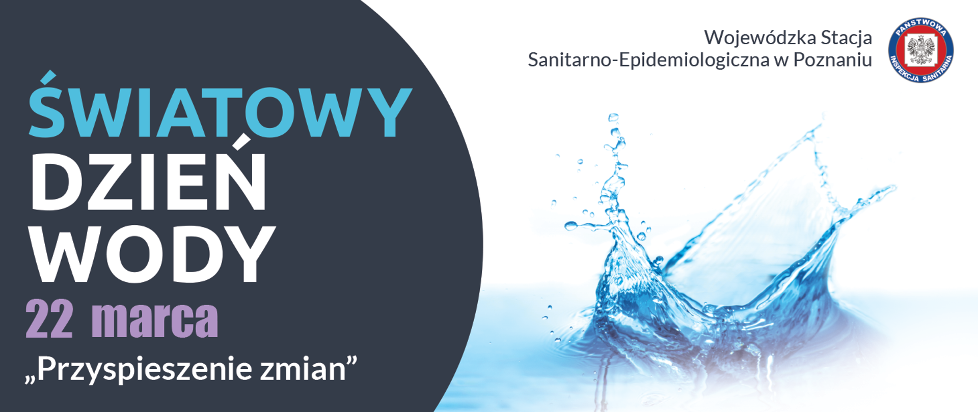 baner światowy dzień wody