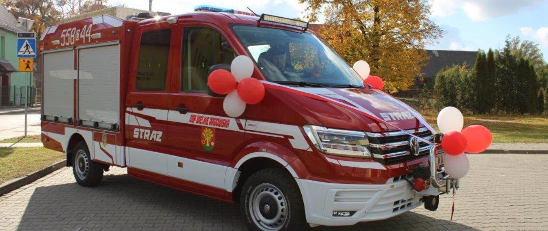 Przekazanie samochodu OSP Wielkie Radowiska.