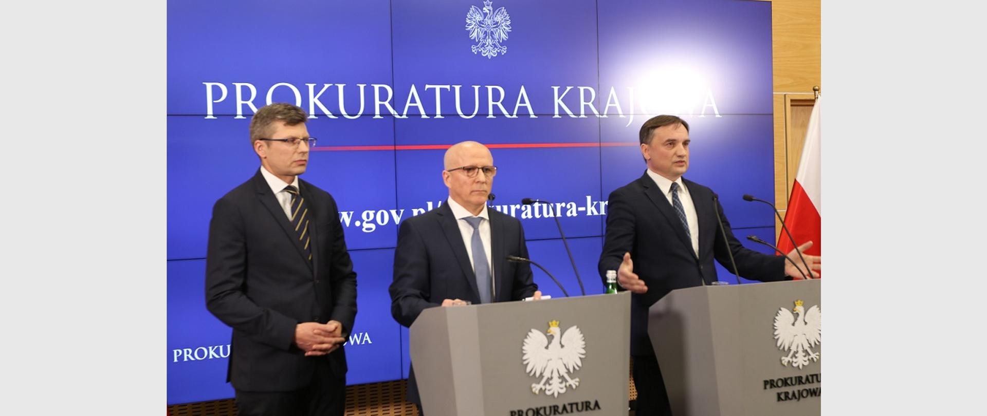 Konferencja Prokuratora Generalnego dotycząca śledztwa w sprawie zabójstwa 8 -letniego Kamila