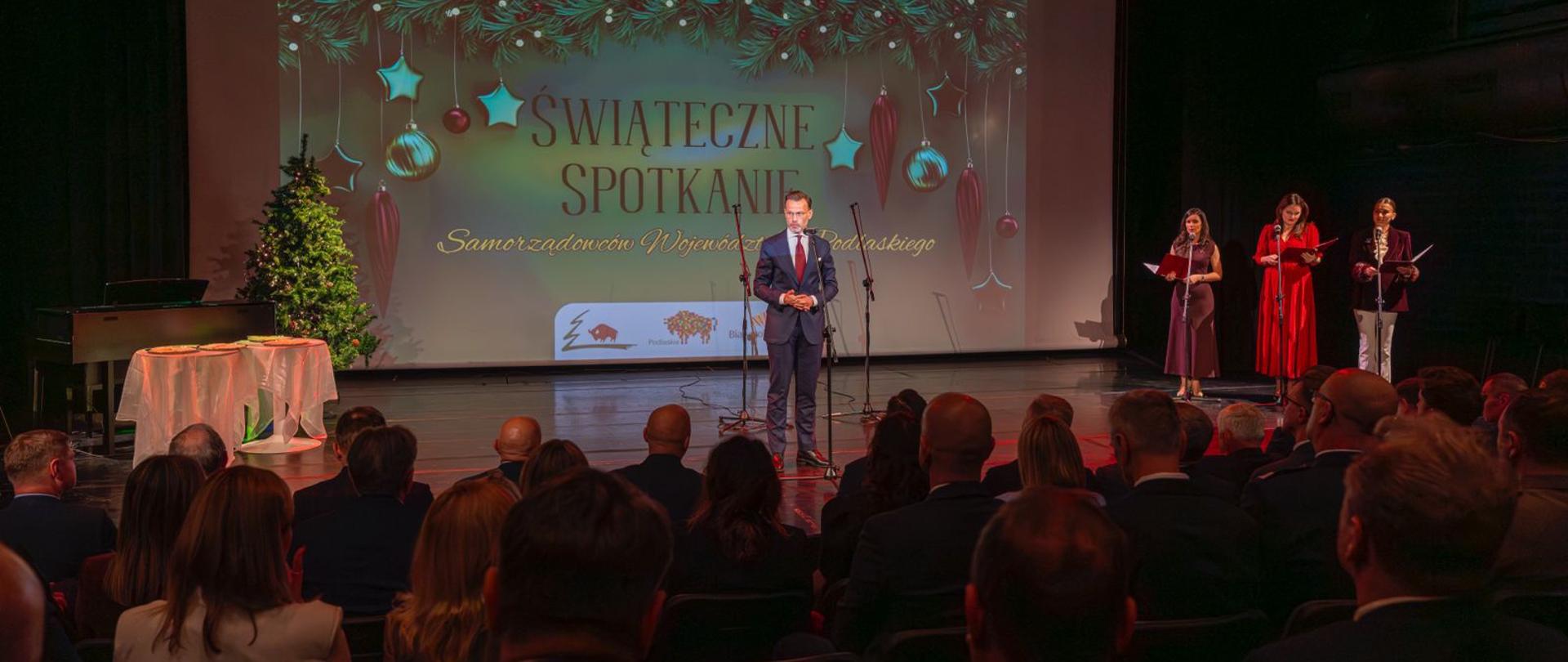 Spotkanie świąteczne podlaskich samorządowców