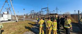 Szkolenie strażaków PSP i OSP na stacjach elektroenergetycznych PGE