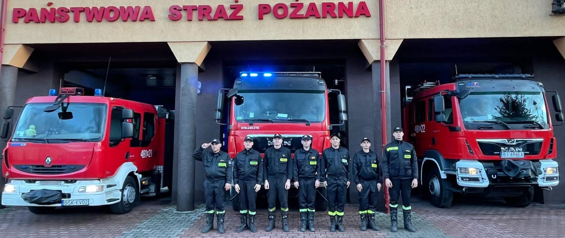 Hołd zmarłemu koledze z KM PSP Grudziądz.