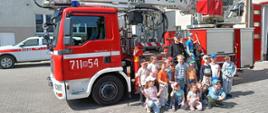Spotkanie ze strażakami dzieci z Przedszkola nr 2 w Żurominie 