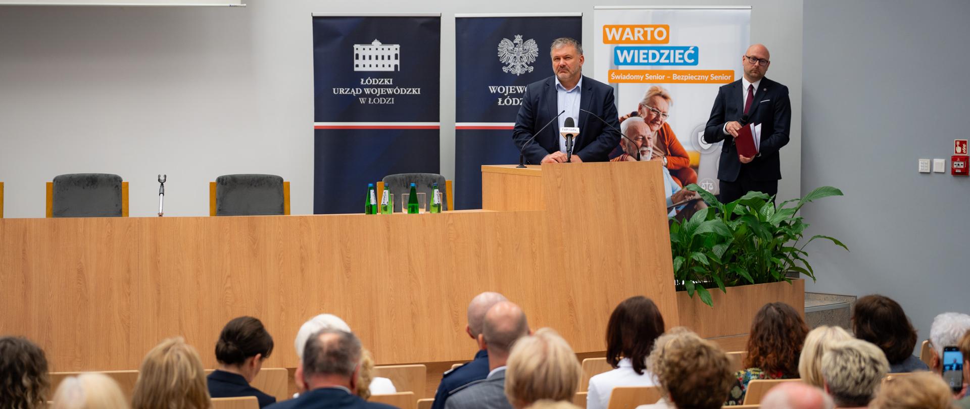 Program „Świadomy Senior - Bezpieczny Senior” zainaugurowany w Łodzi