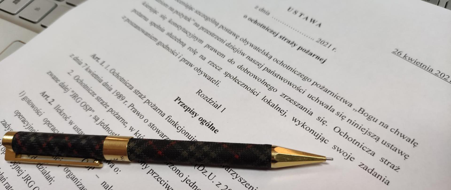 Konsultacje projektu ustawy o osp