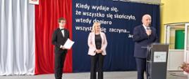 List gratulacyjny oraz dyplom od Ministra Rolnictwa i Rozwoju Wsi za wybitne osiągnięcia w nauce
