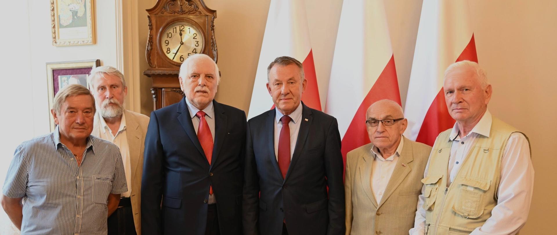 Kombatanci na spotkaniu z Wojewodą Łódzkim Karolem Młynarczykiem 