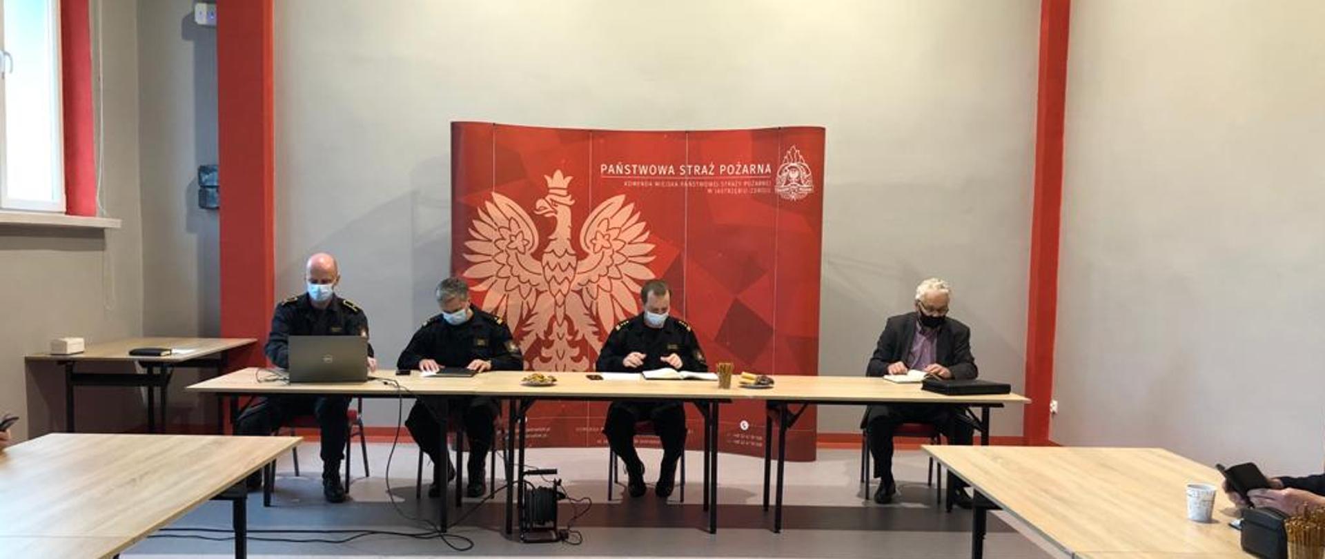 Narada operacyjna z ochotniczymi strażami pożarnymi z terenu miasta Jastrzębie-Zdrój