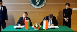 Podpisanie umowy dotyczącej zwalczania wścieklizny na terytorium Republiki Białorusi w 2018 roku