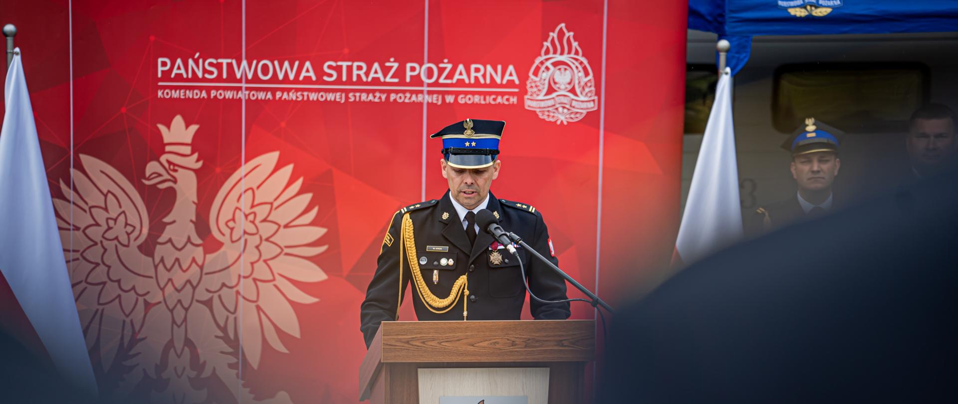 Apel z okazji Dnia Strażaka 2026 w KP PSP w Gorlicach