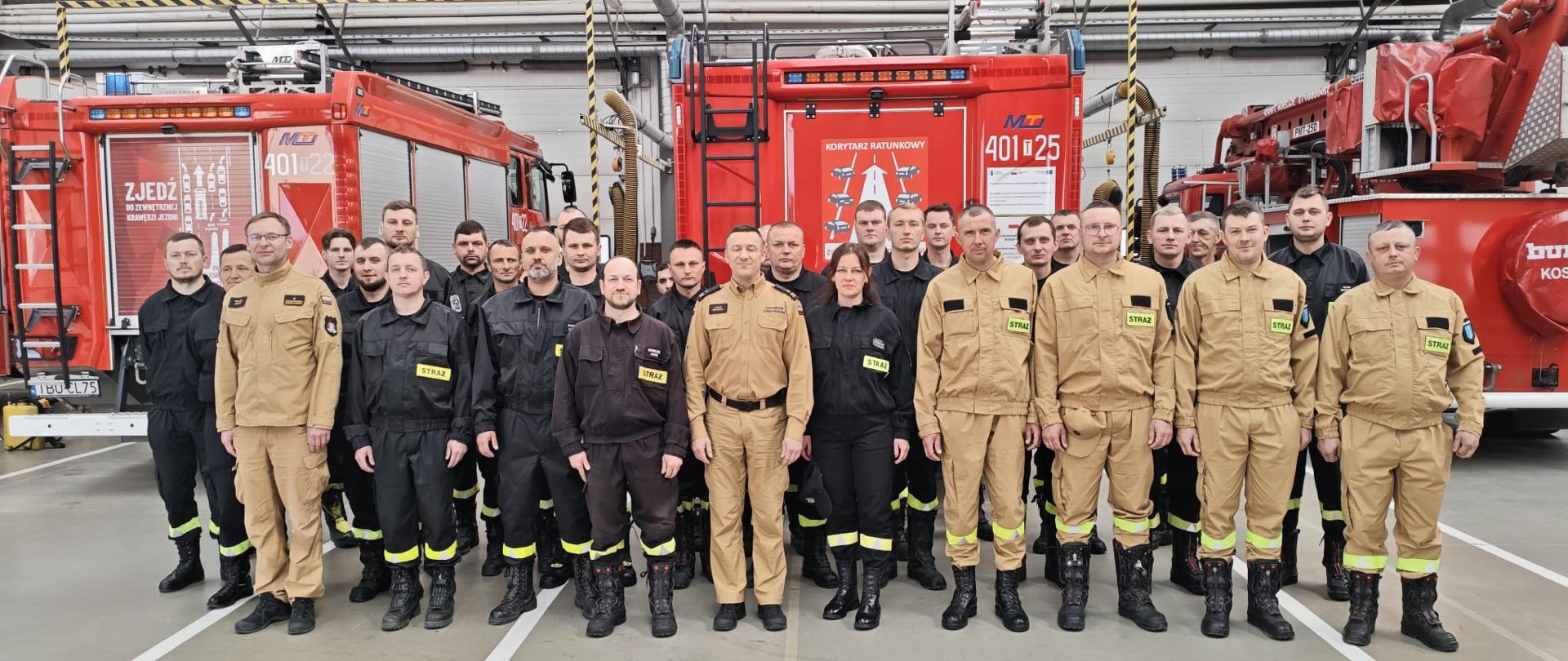 Zakończenie szkolenia naczelników.