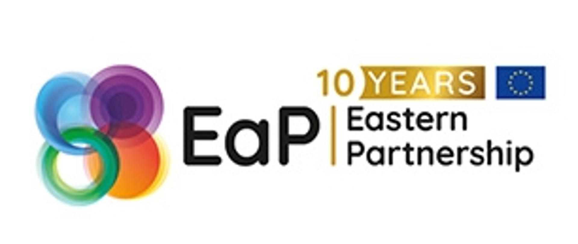 logotyp na 10 rocznice Partnerstwa Wschodniego