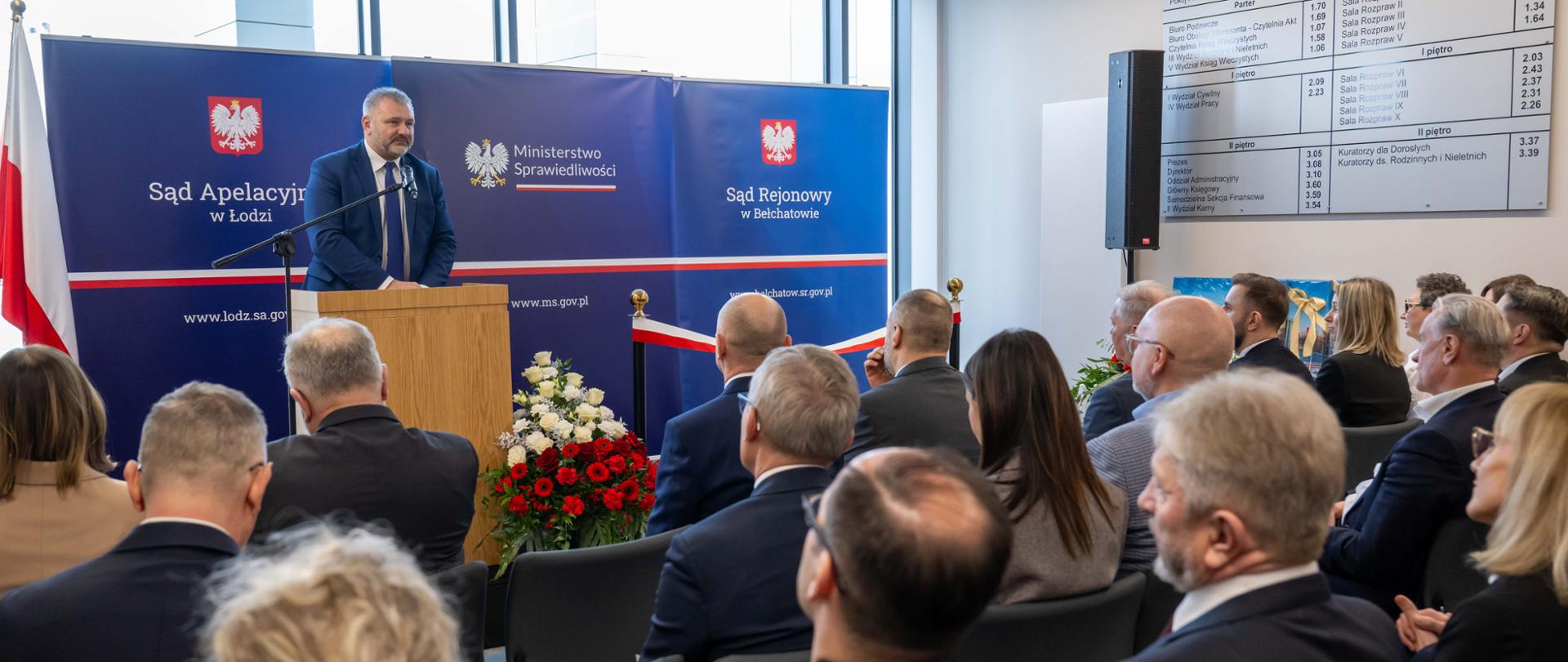 Wizyta Ministra Sprawiedliwości w województwie łódzkim
