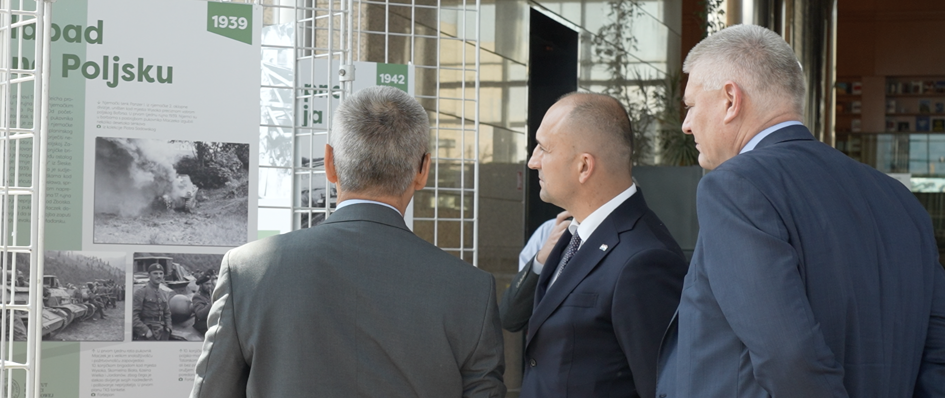 Minister Obrony Republiki Chorwacji Ivan Anušić oraz Amb. Paweł Czerwiński 