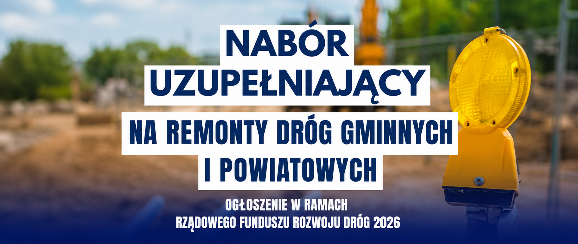 Ruszył nabór wniosków na remonty dróg lokalnych w województwie opolskim