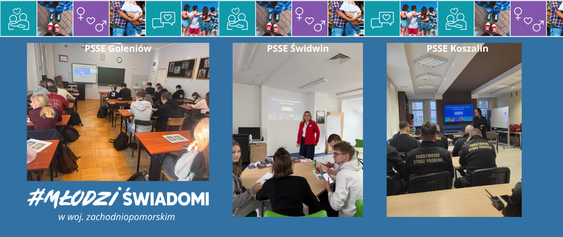 MłodziŚwiadomi Goleniów, Koszalin, Świdwin