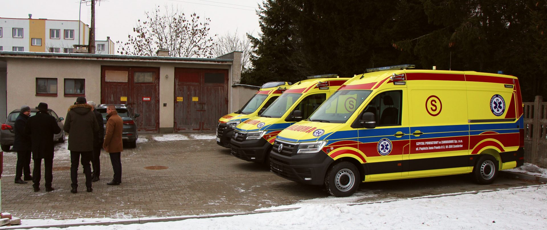 Nowe karetki dla Szpitala Powiatowego w Zambrowie